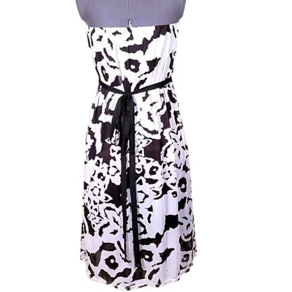Kokoon Black & White Strapless Dress Sz XS - Picture 4 of 6